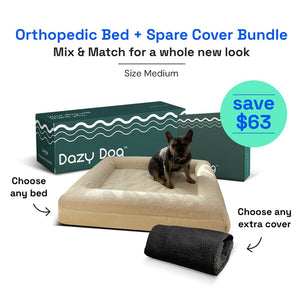 Medium Bed with Extra Cover Bundle