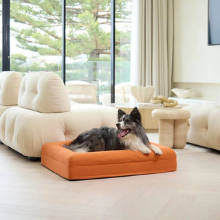 Cooling Dog Bed Copper Memory Foam Cooling