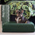 Memory Foam Dog Bed - Boucle Forest Green