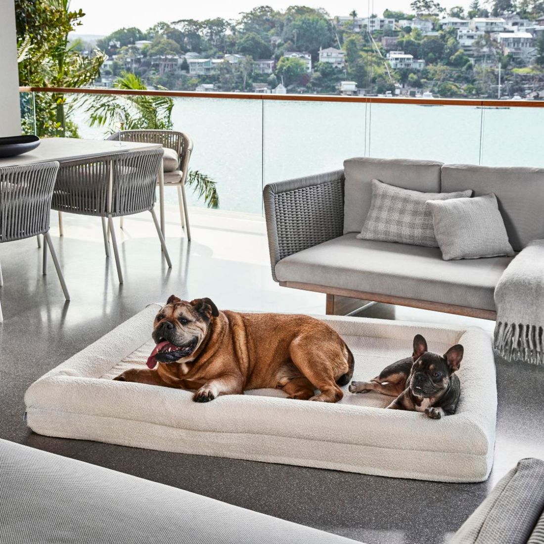 Extra large covered dog bed outlet