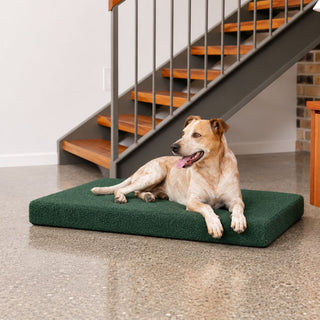 Orthopaedic Mattress - Bouclé Forest Green