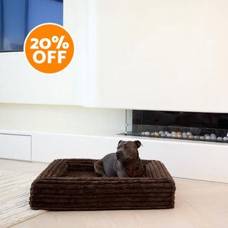 Memory Foam Dog Bed - Puffer Truffle