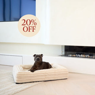 Memory Foam Dog Bed - Puffer Bone