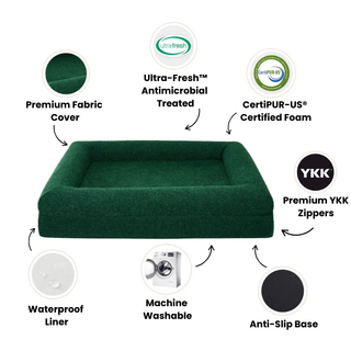 Medium Bed, Spare Zipper Cover & Quick Cover Bundle