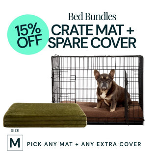 Medium Crate Mat with Extra Cover Bundle