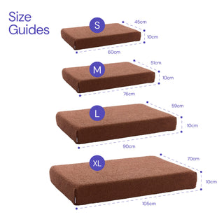 Bouclé Crate Mat - Cocoa