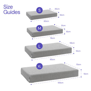 Bouclé Crate Mat - Pebble