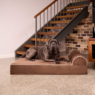 Grand Bed Cover - Microsuede Brown
