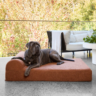 Grand Bed Cover - Bouclé Cocoa