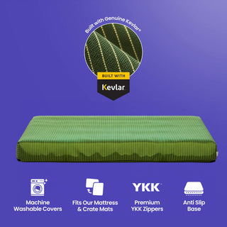 Crate Mat Cover - Kevlar Green