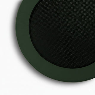 Round Bed Cotton Fitted Sheet Quick Cover Elasticated Base in Khaki Green