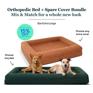 Extra Large Bed with Extra Cover Bundle