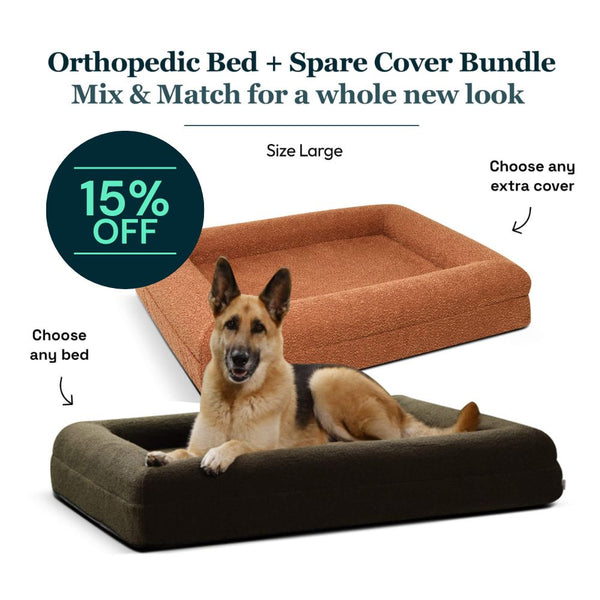 Orthopedic Dog Dog Bed Replacement Cover Large Large Bed With