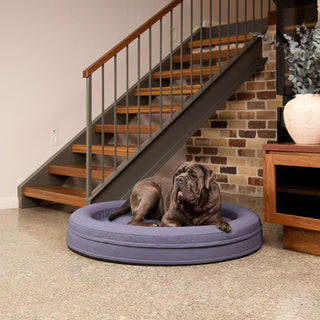 Cooling Round Dog Bed - Midnight