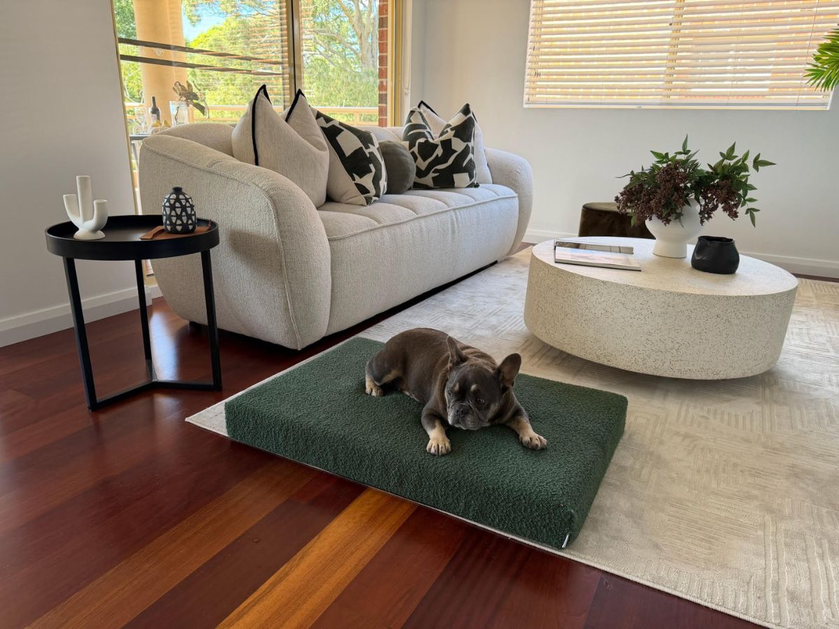 Puffer Crate Mat - Truffle – Dazy Dog