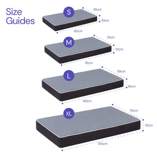 Alfresco Bed - Blue - Puffer