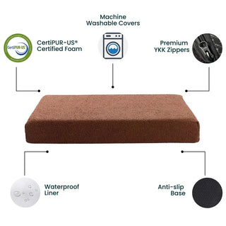 Bouclé Crate Mat - Cocoa Bouclé