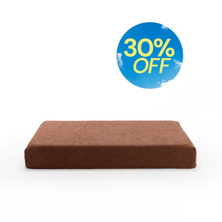 Boucle Brown Orthopaedic Crate Mat For Dogs