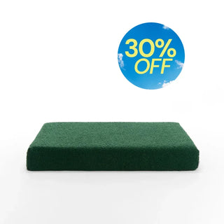 Boucle Green Orthopaedic Crate Mat For Dogs