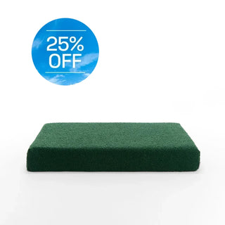 Boucle Green Orthopaedic Crate Mat For Dogs