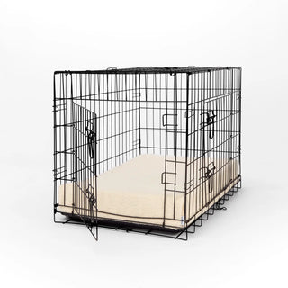 Boucle White Orthopaedic Crate Mat For Dogs