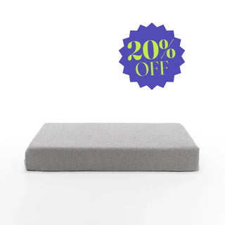 Boucle Grey Orthopaedic Crate Mat For Dogs