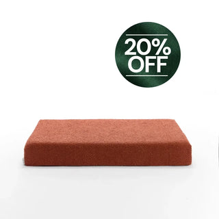 Boucle Brown Orthopaedic Crate Mat for Dogs