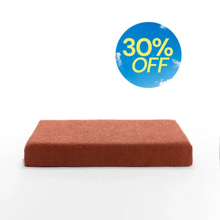 Boucle Brown Orthopaedic Crate Mat for Dogs