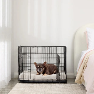Boucle Grey Orthopaedic Crate Mat For Dogs