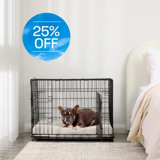 Boucle Grey Orthopaedic Crate Mat For Dogs