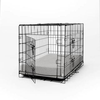 Boucle Grey Orthopaedic Crate Mat For Dogs