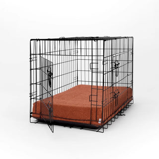Boucle Brown Orthopaedic Crate Mat for Dogs