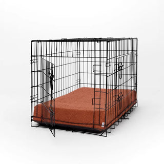 Boucle Brown Orthopaedic Crate Mat for Dogs