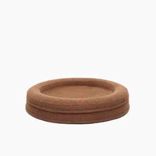 Bouclé Round Bed Cover - Cocoa Bouclé
