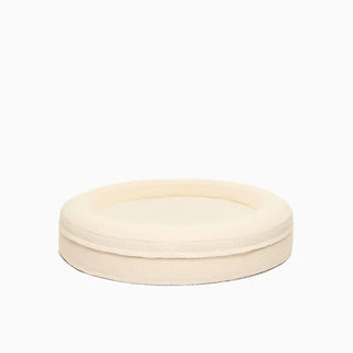 Bouclé Round Bed Cover - Ivory Bouclé