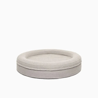 Bouclé Round Bed Cover - Pebble Bouclé