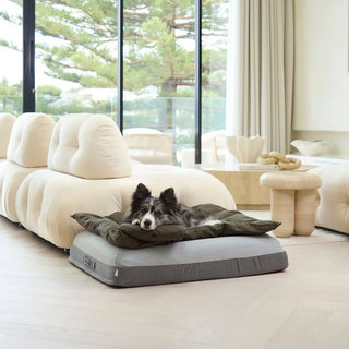 Cotton Lounger Cover - Seaweed