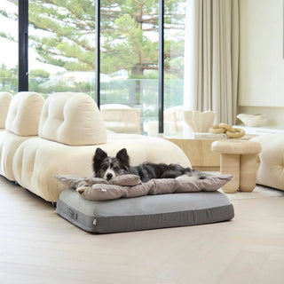 Cotton Lounger Cover - Stone