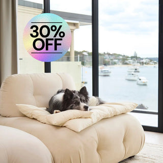 Cotton Lounger - Natural