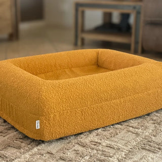 Cover Boucle Mustard Cover: Bouclé