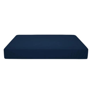 Crate Mat Cotton Fitted Sheet Quick Cover in Navy Blue