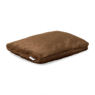 Faux Fur Pillow - Chocolate One Size
