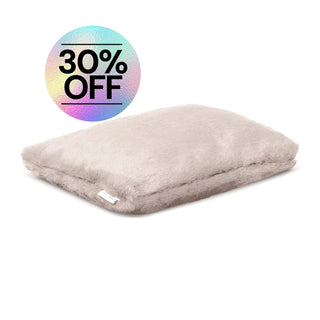 Faux Fur Pillowcase - Pearl One Size