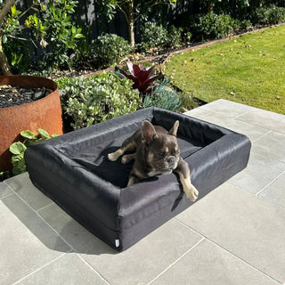 Memory Foam Dog Bed Armour Black Armour
