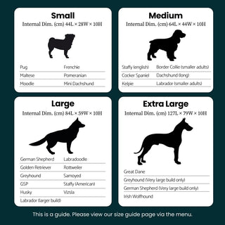 Memory Foam Dog Bed - Armour Pine Green Armour