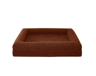Memory Foam Dog Bed - Boucle Cocoa Bouclé