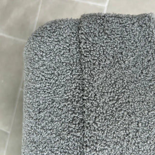 Memory Foam Dog Bed - Polar Fleece Salt Grey Polar Fleece