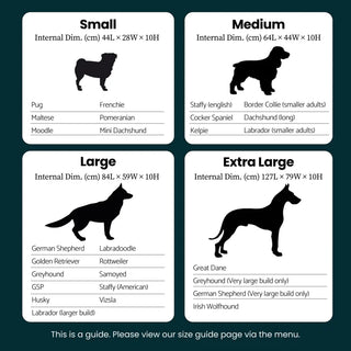 Memory Foam Dog Bed - Puffer Fern Puffer