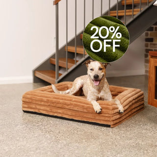 Memory Foam Dog Bed Puffer Nutmeg Puffer