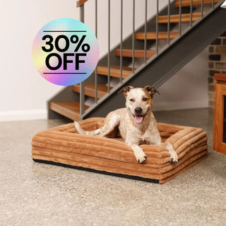 Memory Foam Dog Bed Puffer Nutmeg Puffer